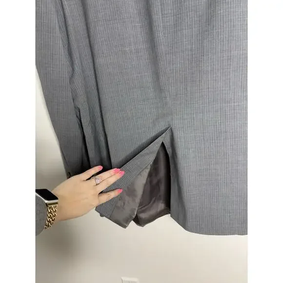 Lauren Ralph Lauren Men’s Wool Single Breasted Blazer Gray Size 52R Two Button - Picture 7 of 13